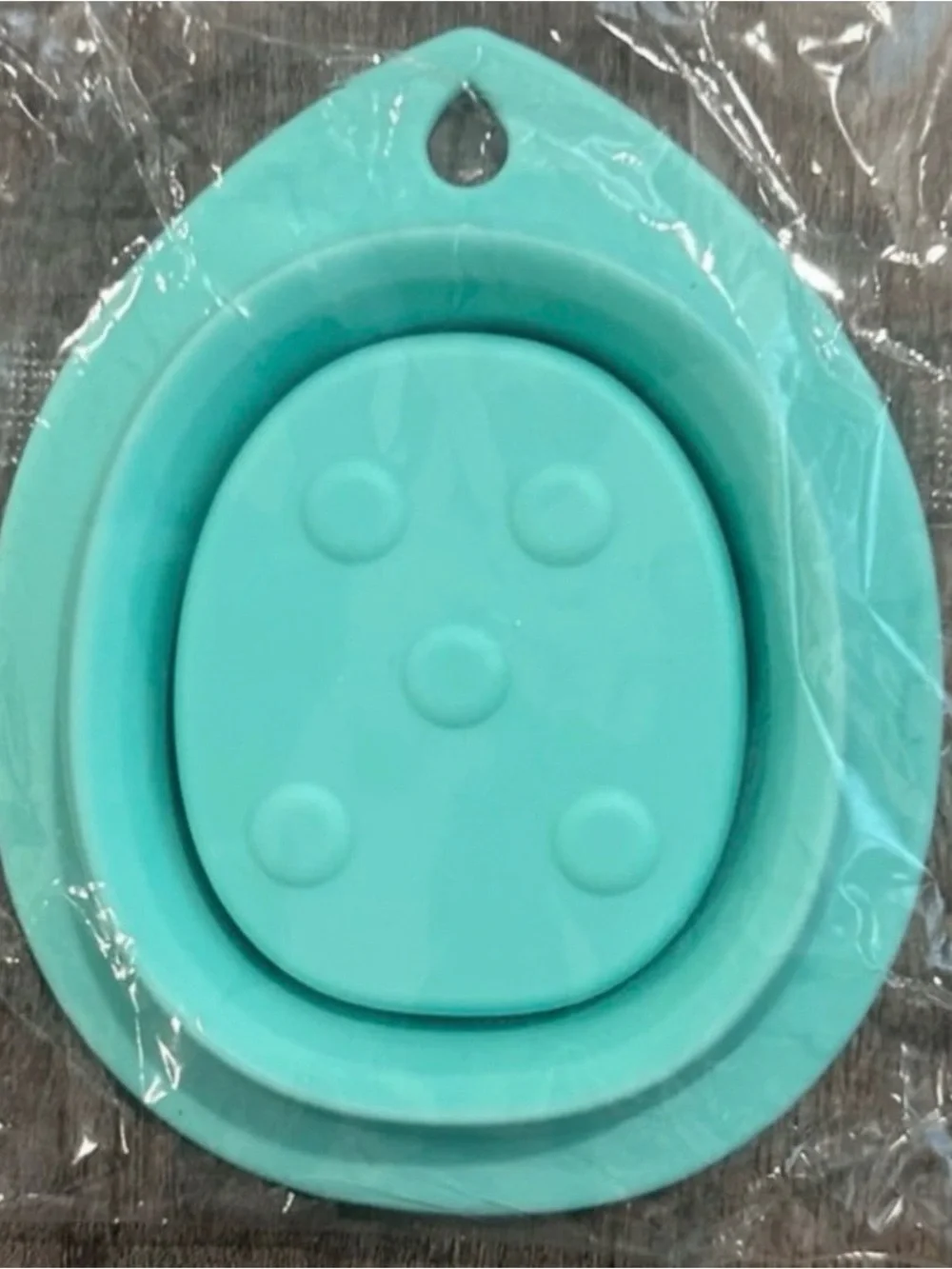 💞 New Mint Green Collapsible Makeup Brush & Sponge Cleaning Bowl